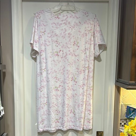 Body  Touch Floral Nightgown with Pink Accents - Picture 7 of 7
